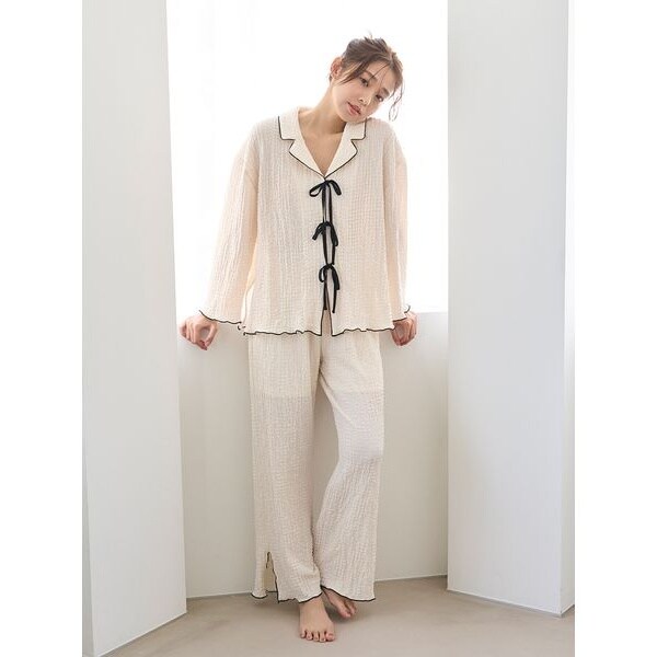 デザインカットロングパンツ | スナイデルホーム(SNIDEL HOME