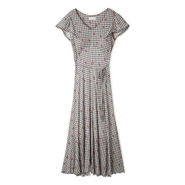 snidelホーム チェリーカシュクールワンピース Amazon.co.jp: スナイデルホーム チェリーカシュクールワンピース