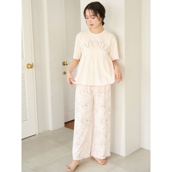 スナイデルホーム ヒーリングライト ロングパンツ パジャマ ルーム