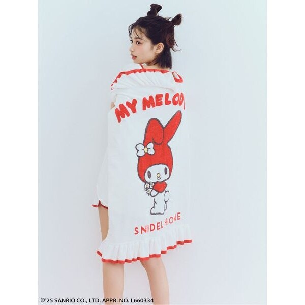 新品　マイメロディ　ニットカーディガン　snidel HOMEスナイデルホーム MY MELODY】ニットカーディガン(カーデ＆ガウン)｜スナイデル