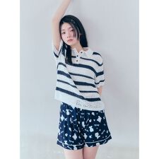 【icy baby】【接触冷感】総柄ショートパンツ
