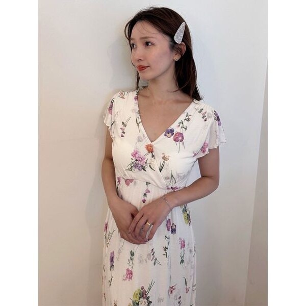 snidel home カットカシュクールワンピース IVR 接触冷感】カットカシュクールワンピース | スナイデルホーム