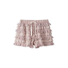フリルレースカットショートパンツ