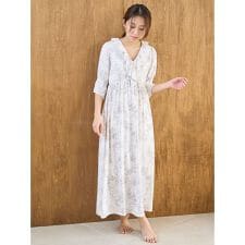 スナイデルホーム(SNIDEL HOME)の【接触冷感】カットカシュクールワンピース