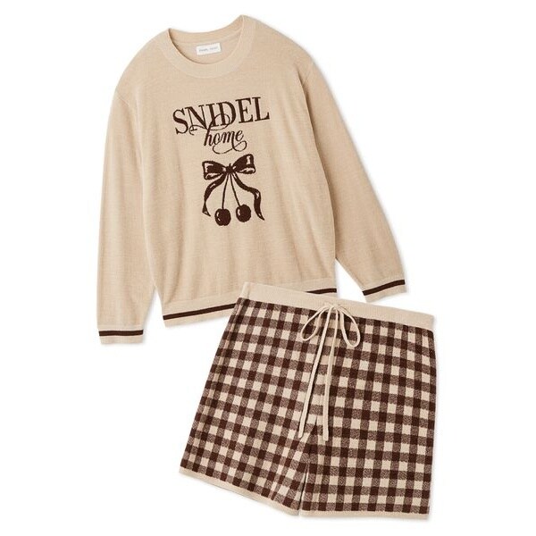 チェリーシリーズニットセットアップ | スナイデルホーム(SNIDEL HOME