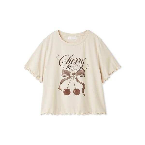 完売品 スナイデルホーム【接触冷感】チェリーＴシャツ&ロングパンツ 接触冷感】【UVカット】ニットロングパンツ(ロングパンツ)｜スナイデル ベージュ ルームウェア・パジャマ