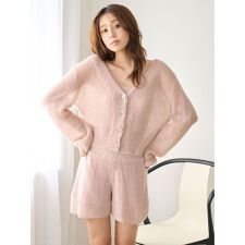 モヘア風ショートパンツ