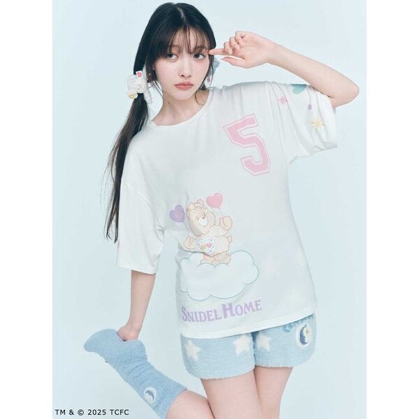 スナイデルホーム Care Bears TM 開襟シャツ ケアベア SNIDEL HOME