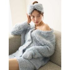 スナイデルホーム(SNIDEL HOME)のシャギーカーディガン