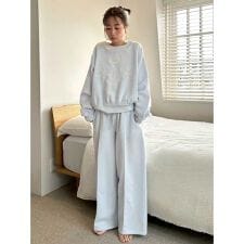 スナイデルホーム(SNIDEL HOME)のスウェットロングパンツ