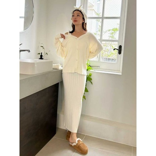 スナイデルホーム　ポップコーンワンピース　snidel  ポップコーンワンピース(ワンピース)｜スナイデルホーム｜SNIDEL