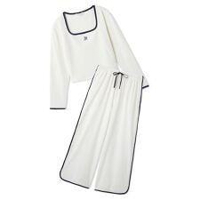 スナイデルホーム(SNIDEL HOME)のフリースセットアップ