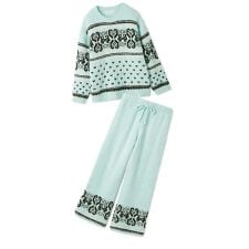 【WEB限定】ノルディックプルオーバー×ノルディックロングパンツSET