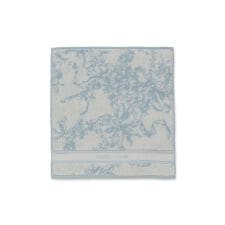 リボン花柄ジャガードハンドタオル