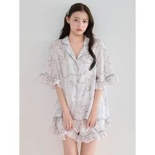 【Luxshine】【接触冷感】フリルリボンショートパンツ