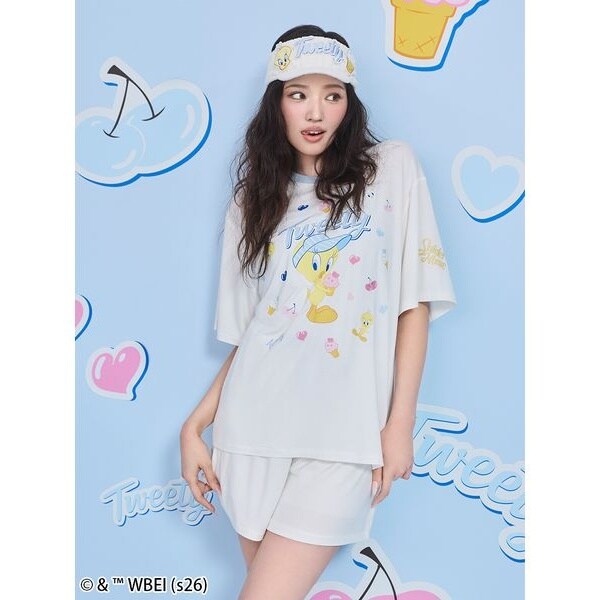 Tweety】【接触冷感】カットセットアップ | スナイデルホーム(SNIDEL