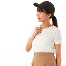 【 CLATHAS.（クレイサス）】フロントビッグ刺繍キャップ