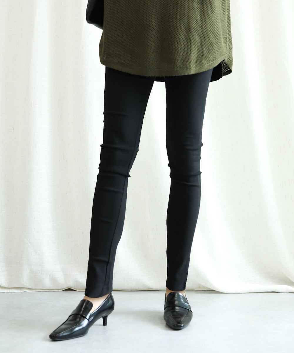 累計50万枚突破！ハイウエストストレッチ美脚スキニーレギンスパンツ