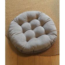 アイモハ(aimoha)のふわふわ無地円形クッション