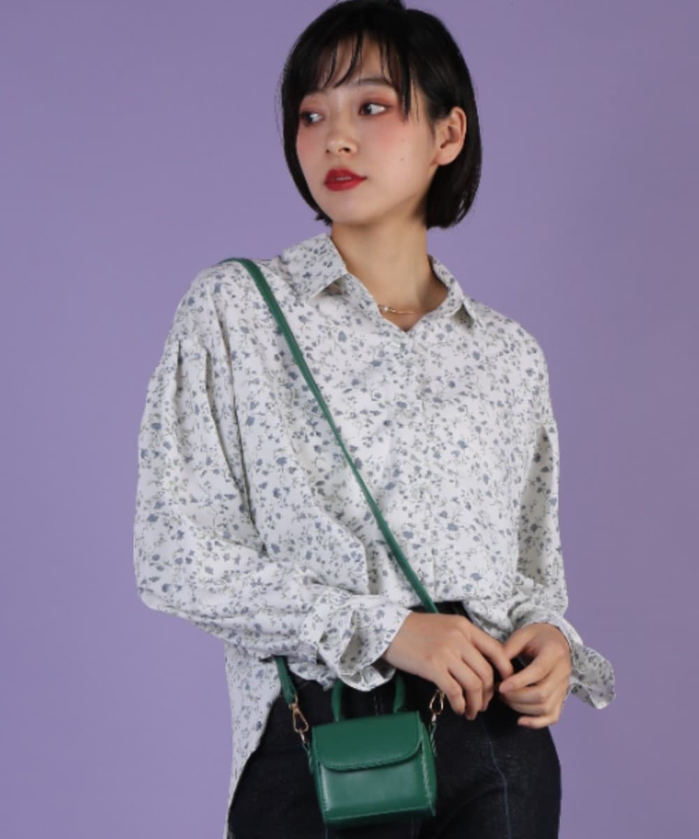 ボリューム袖シャツ