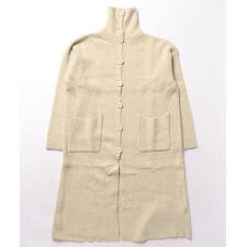 ハイネックロングカーディガン