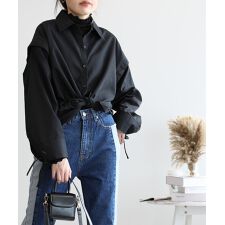2WAY袖取り外しオーバーシャツ