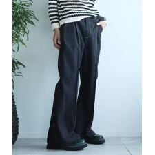 aimoha menセンタータックフレアパンツ