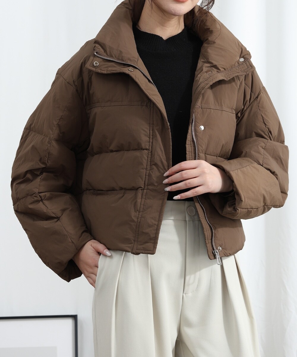 ロペピクニック 完売 ファー付き ダウンジャケット M ダウンコート
