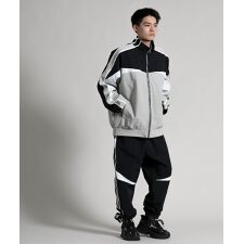 【aimoha neo】 Retro Color Block Jacket ジャケット