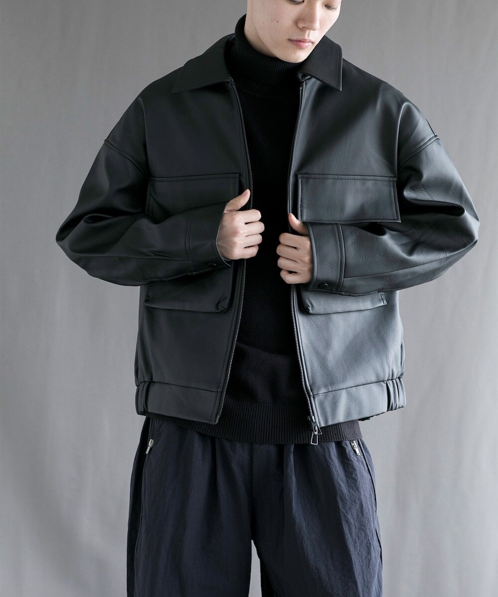 アイモハ（aimoha）/【aimoha neo】レザージャケット aimoha neo】レザージャケット | アイモハ(aimoha) | マルイウェブチャネル