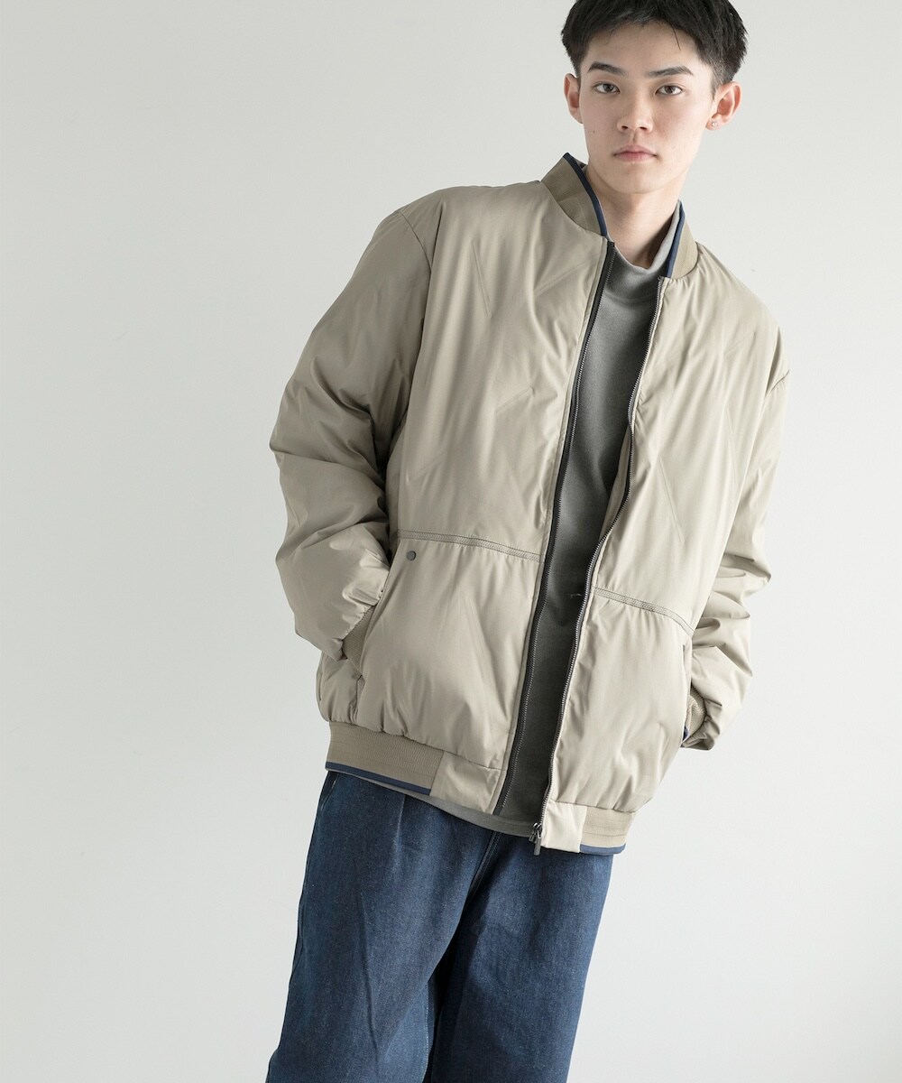 LA BOUCLE (ラブークル) HEAVY BEAVER BOMBER JKT