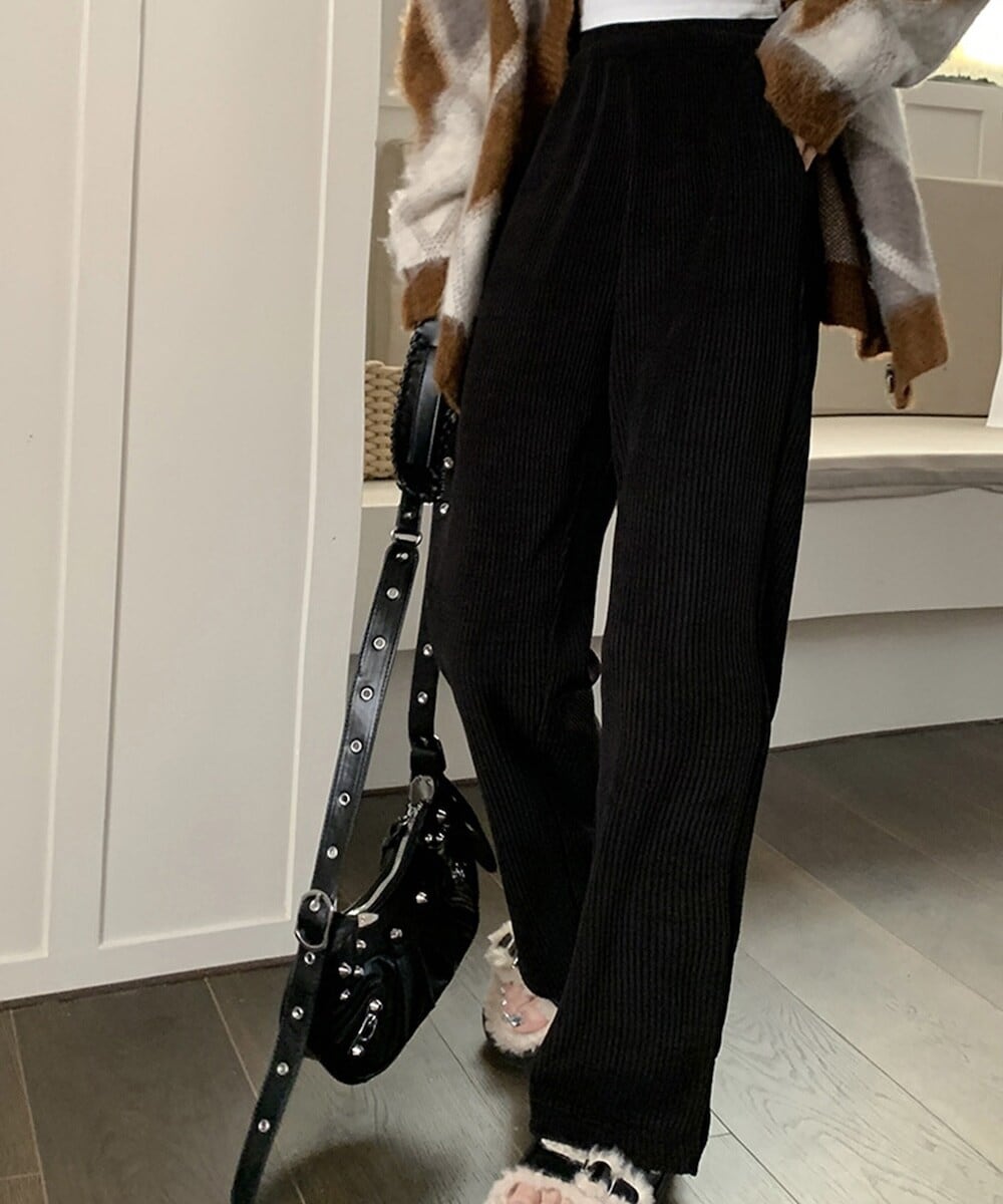 裏起毛コーディロイパンツ