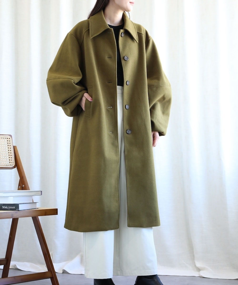 super120 リバーステンカラーコート URBAN RESEARCH（アーバンリサーチ）の「super120 リバーステン