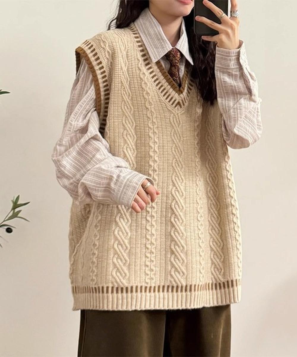 ユニセックス ニットベスト | アイモハ(aimoha) | マルイウェブチャネル