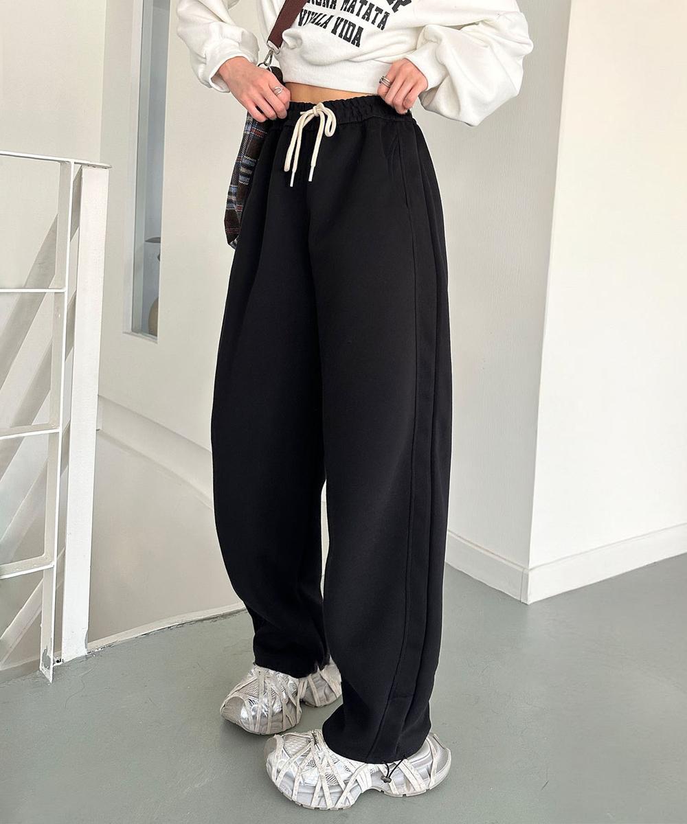 ベルト付き ストレッチワイドパンツ | コムサイズム(COMME CA