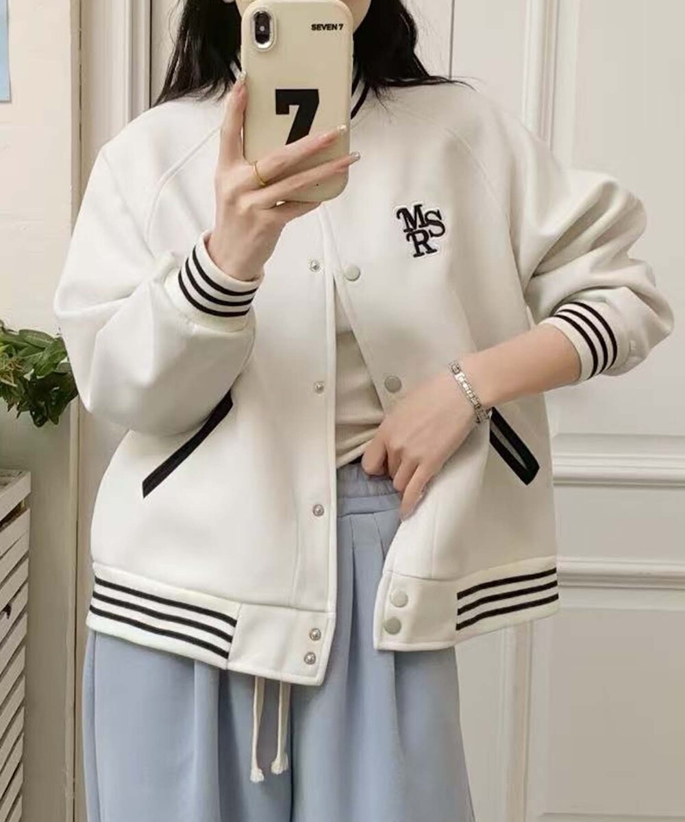 COLLEGE LOGO STADIUM JUMPER | エックスガール(X-GIRL