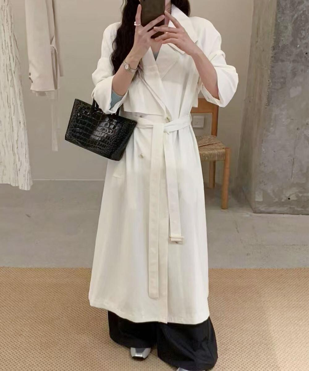 アイモハ（aimoha）/テンセルブレンドロングコート テンセルブレンドロングコート | アイモハ(aimoha) | マルイウェブチャネル