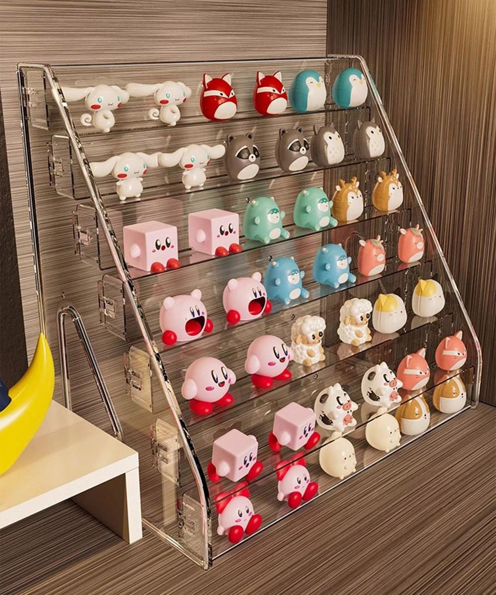 (ミナハオ) Minahao ミニチュア収納 EVAフィギュアケース - 36スロット フィギュア ミニチュアキャリーケース Warhammer 40k DNDなどに対応 フィギュアケース 小型 収納 透明展示ケース マグネット式扉