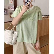 カラーロゴプリント半袖Tシャツ