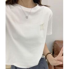 ミニリボン刺繍Tシャツ