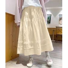 レースティアードスカート