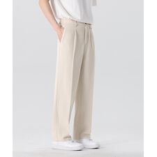 ベーシックストレートパンツ