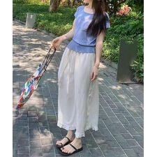 アイモハ(aimoha)のナチュラルストレートスカート