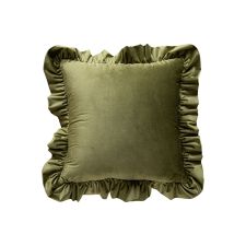 アイモハ(aimoha)のヴィンテージフリルクッションカバー