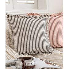 アイモハ(aimoha)のナチュラルストライプ クッションカバー