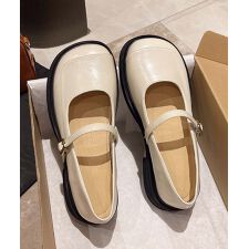 【shoes 365】メリージェーンスクエアトゥシューズ