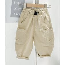 ベルト付きカーゴパンツ
