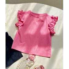 【aimoha-KIDS-】ノースリーブTシャツ