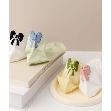【mosox】リボンデザインソックス 5足セット