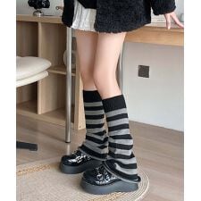 [2025 MOSOX NEW COLLECTION]ボーダーレッグウォーマー